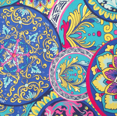 Tela catálogo Mandalas Blue
