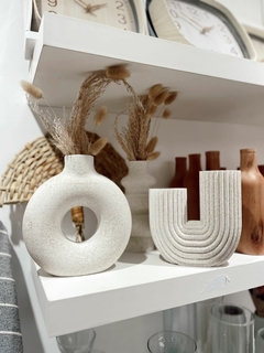 Florero petras blanco - comprar online