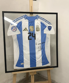 Enmarcado de camiseta doble vidrio en internet