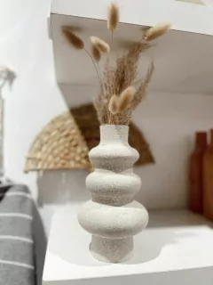 Florero petras blanco en internet