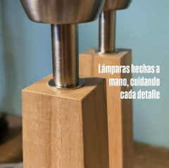 Lámpara Micerino - Lustre Natural en internet