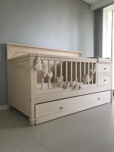 Cuna Funcional Isabella con doble respaldo