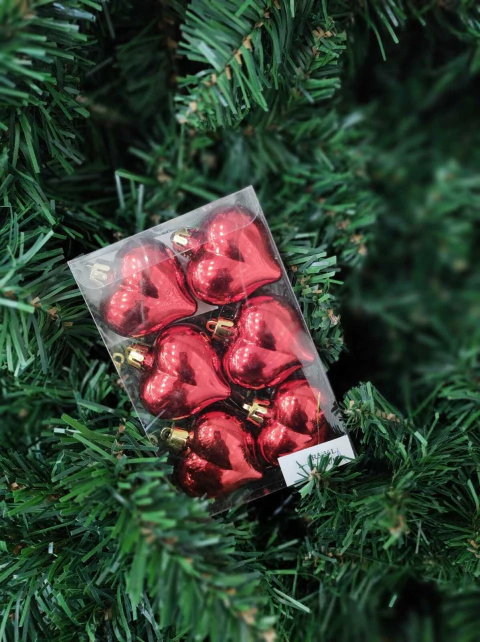 Pingente Coração Vermelho Brilho