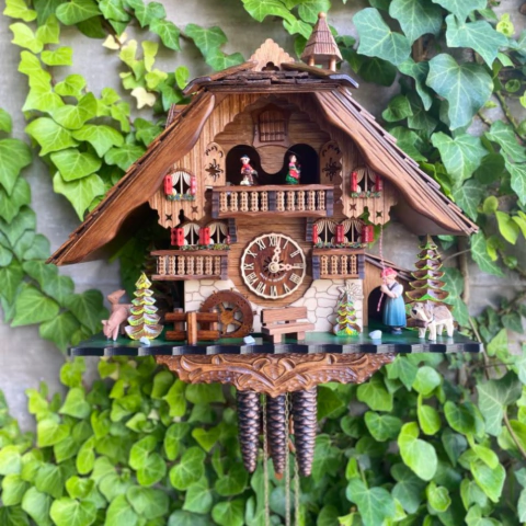 Relógio Cuco Diário Musical Camponesa - comprar online