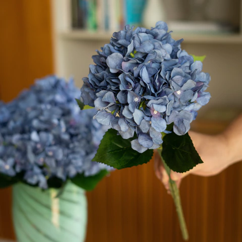 Flor Hortênsia Violeta - comprar online