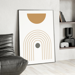 Cuadro Bohemian Art Lineas (IND-1123) - comprar online