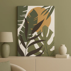 Cuadro Bohemian Art Botanico (IND-1127) - tienda online