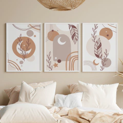 Combo x3 Cuadros Boho Chic (COM-2110) - comprar online