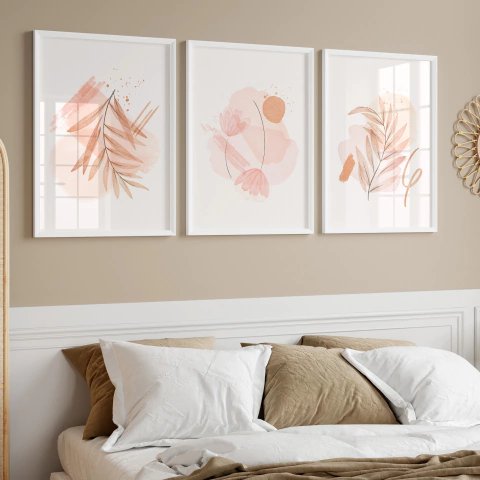 Combo x3 Cuadros Minimalista (COM-2126) - comprar online