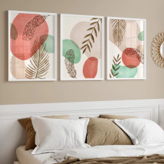 Combo x3 Cuadros Botánica (COM-2133) - comprar online