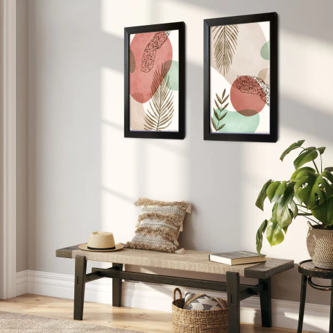 Combo x2 Cuadros Botánica (COM-2134) - comprar online