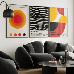Combo x3 Cuadros Arte - Bauhaus (COM-3022) - comprar online