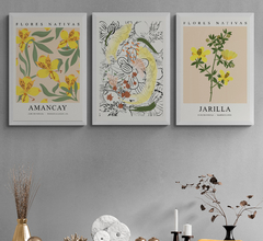 Combo x3 Flores Nativas AMARILLO II (COM-3043) - comprar online