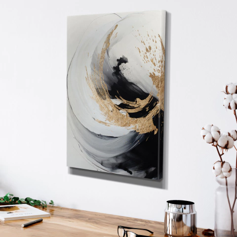 Cuadro Arte Abstracto Salpicado (LIE-807) - comprar online