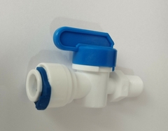 Acople rapido Con Llave de paso 3/8 a Macho 1/4 - comprar online