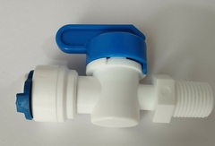 Acople rapido Con Llave de paso 3/8 a Macho 1/4 en internet