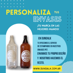 Estampado para Botella de 1 Litro.