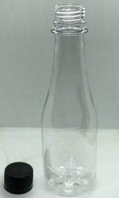 Botella De Cerveza Plástica De 250 CC Pet Color Cristal C/Tapa - comprar online