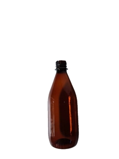 BOTELLA (MODELO OMEGA) 500CC PET COLOR AMBAR C/TAPA - comprar online