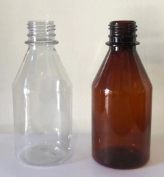 Envase pet 250cc Cristal apto para productos de limpieza/Laboratorio. Con tapa. en internet