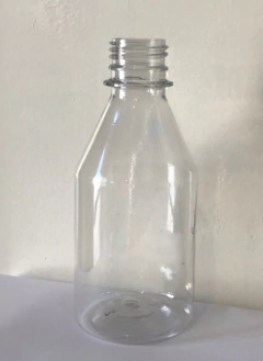 Envase pet 250cc Cristal apto para productos de limpieza/Laboratorio. Con tapa. - comprar online