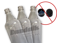 Botella Cerveza 1 litro Pet Cristal 40grs. (SIN TAPA)