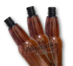 Botella Cerveza 500cc Pet Color Ambar C/tapa