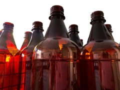 Botella De Cerveza Plástica De 1 litro Pet Color Ambar C/tapa - Dundalk Beer / Importador Directo de Equipamiento cervecero