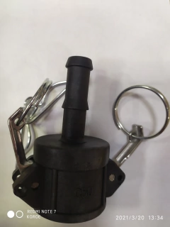 Camlock C Polipropileno acople hembra conexión 3/4 - Espiga 3/4