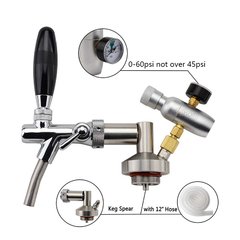 Canilla Mini Keg Con Compensador (No incluye Mini Regulador)