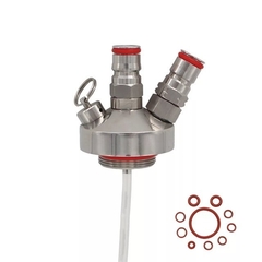 Tapa Mini Keg Dispenser, Para Conectores Ball Lock