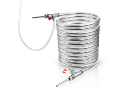 Enfriador contracorriente Inoxidable 10mts