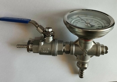 Oxigenacion en Linea con Termometro, llave y piedra