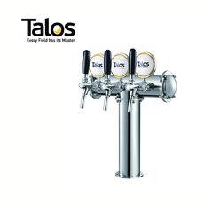 Pilon T 3 salidas Talos color Plata (1045305-00)