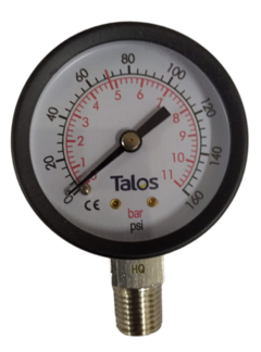 Reloj manometro Talos Baja 1077101-29