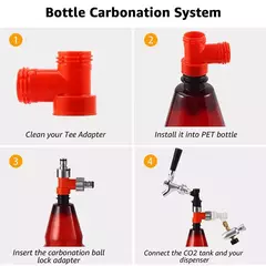 Accesorio T Para Carbonatación Plastico en internet