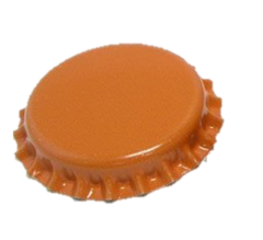Imagen de Tapa Corona Lisas x 100 unidades Doradas