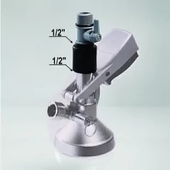 Valvula para Conector con adaptador de 1/2" a 1/2"