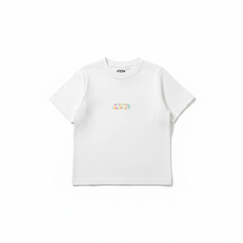 Camiseta manga curta oversized - Casinha - Espaço Cantarola