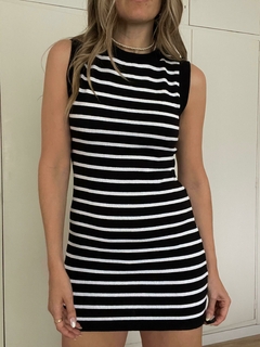 Vestido hilo rayado