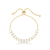 Pulseira Shambala com Zircônias e Banho de ouro 18k.