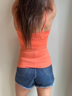 Musculosa Bordada Modal - comprar online