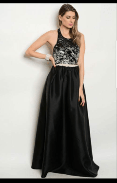 Vestido de Fiesta Hesier Importado - JAQUELINA HADAD