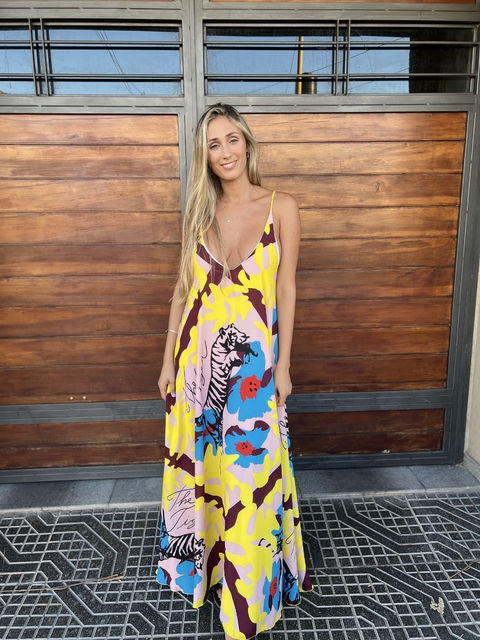 Vestido Sigrid Amarillo