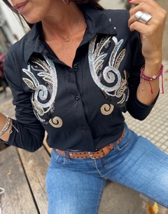 Camisa bordada ORO Irregular - comprar online