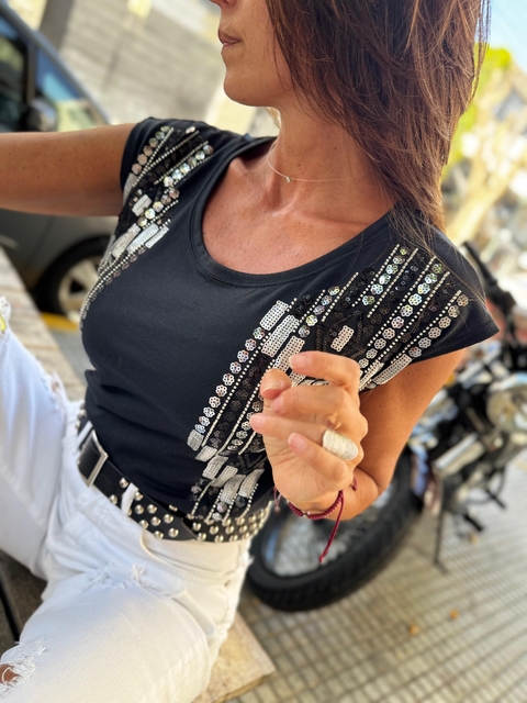 Remera Charretera Tiras Manga japonesa