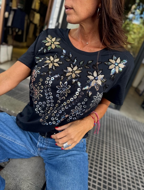 Remera Floricienta Talle amplio