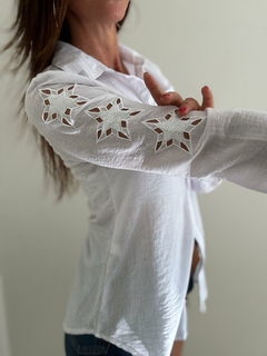 Camisa de lino Estrellas - comprar online