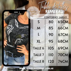 Remera Lluvia bordada en internet