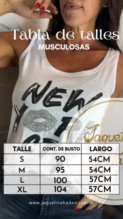 Musculosa Águila bordada en internet